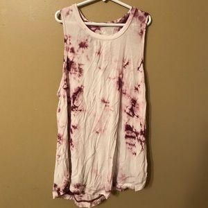 Tie dye tank